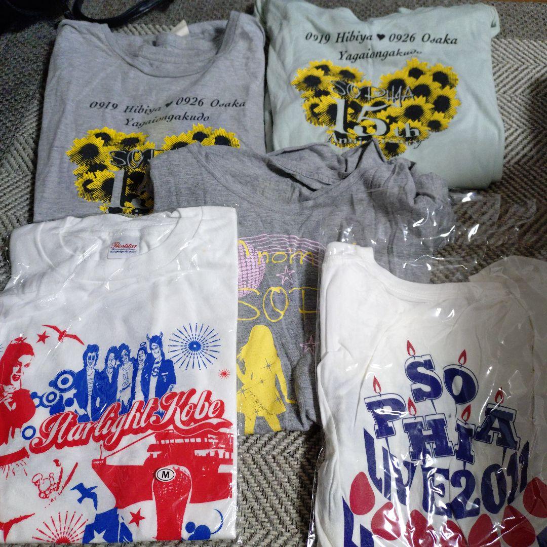 SOPHIA 松岡充Tシャツ5枚セット