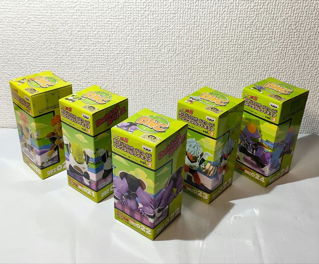 ☆　未開封　ワーコレ　vol.3　ドラゴンボールフィギュア　ギニュー特戦隊　☆