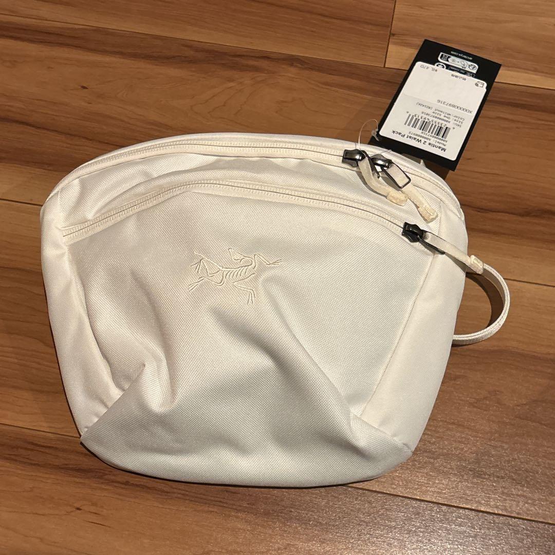 未使用品】アークテリクス マンティス2 ホワイトアウト+袋 - メルカリ