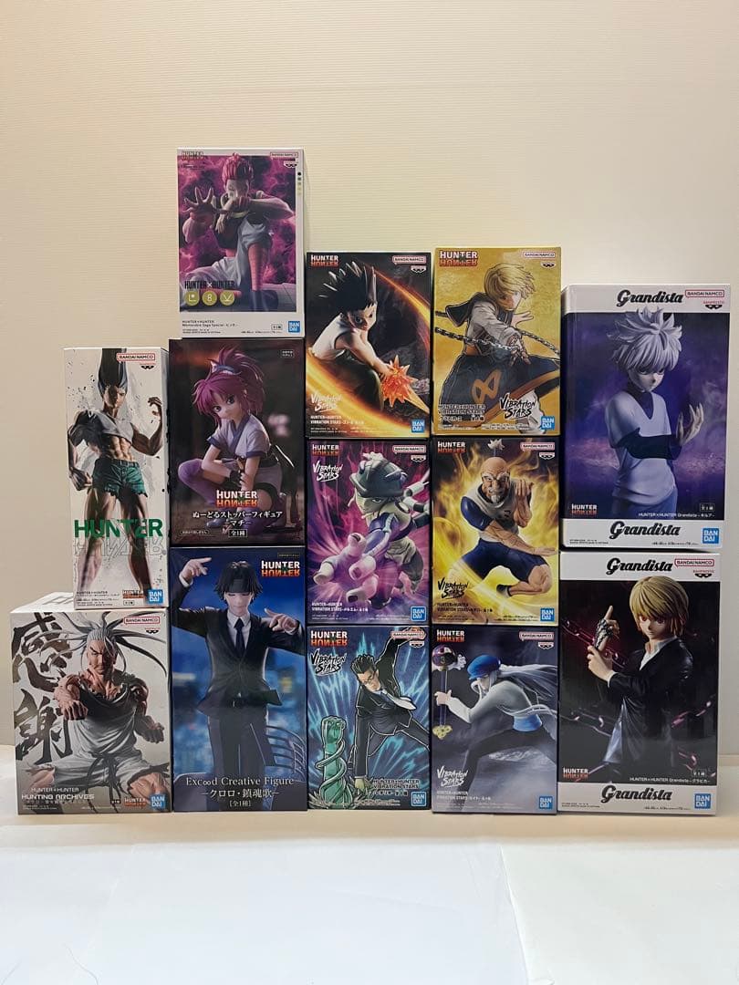14 未開封13点　HUNTER×HUNTER フィギュア　まとめ売り