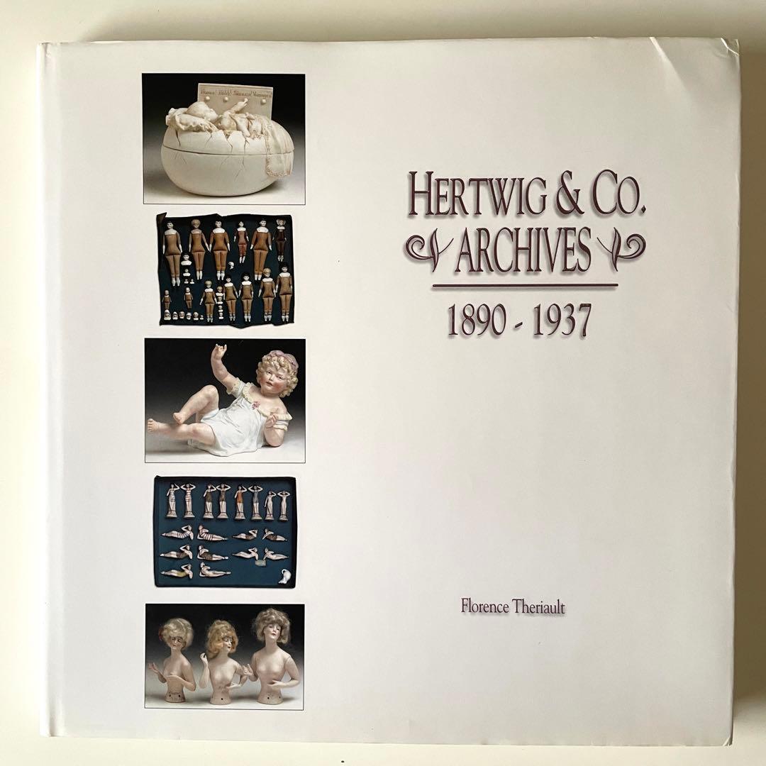 HERTWIG & CO. ベルとウィック チャイナヘッドドール カタログ 図録 型紙＆素材付き】チャイナヘッドドール 5.2cm - ミニチュアドール専門