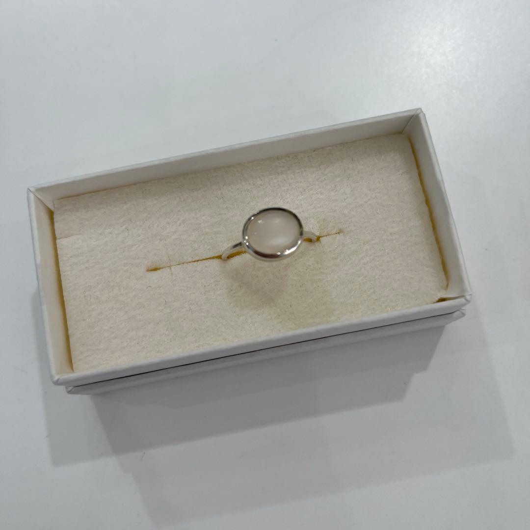 ｟最終値下げ｠la chic ムーンストーンリング　SV925 11号