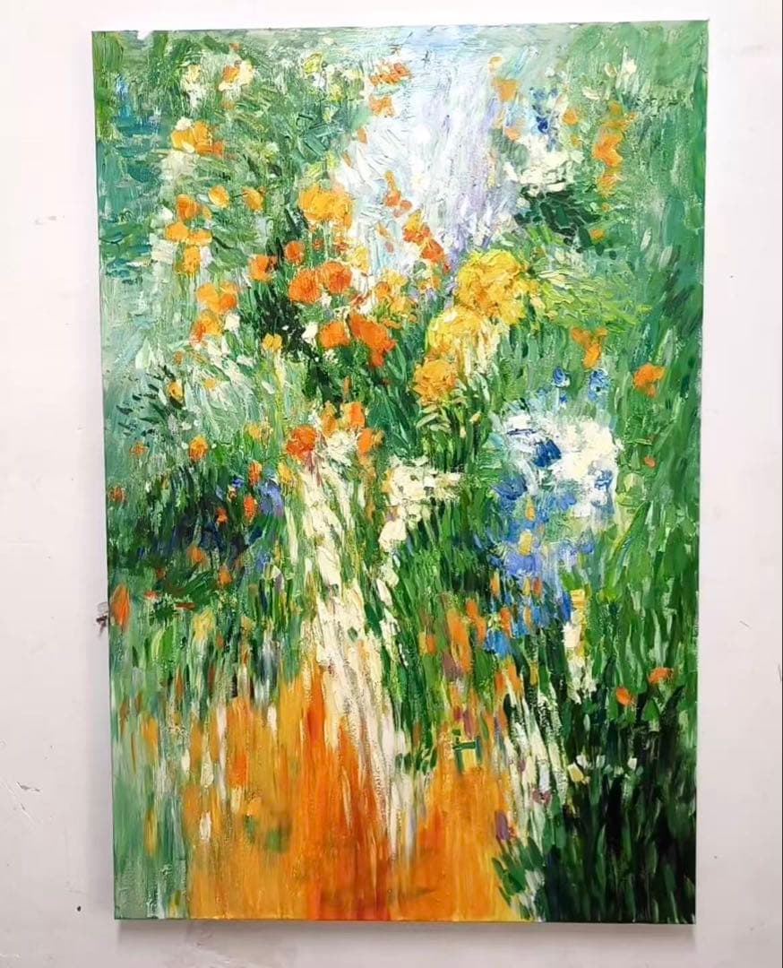 印象派 油彩画 自然の風景 大きいp) Amazon.co.jp: 黒木啓 奥入瀬1 F10号 受注制作 油彩画 油絵 風景画