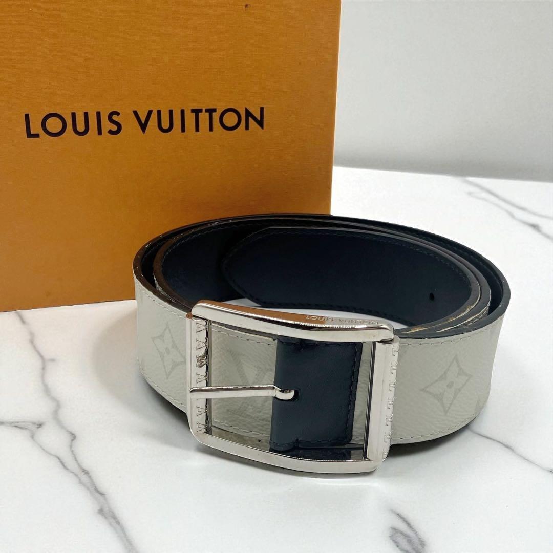 良品✨ ルイヴィトン ベルト モノグラム サンチュール リヴェルソ