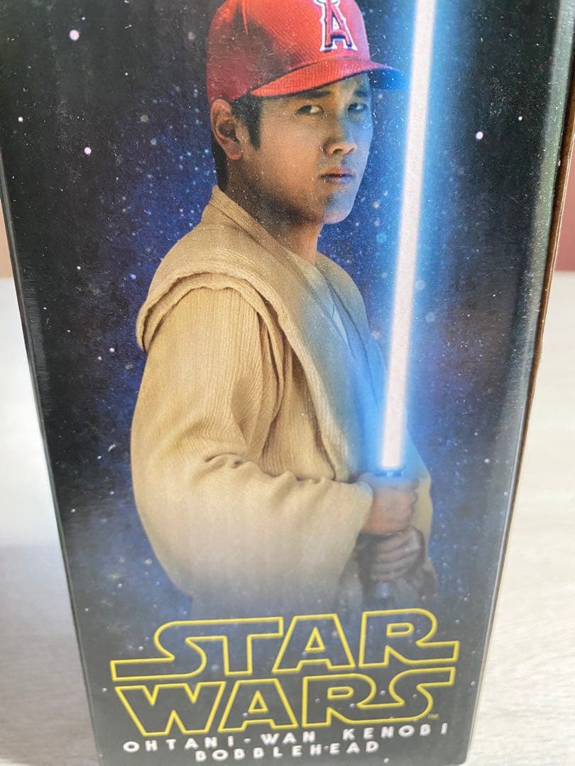 希少品！大谷翔平　エンジェルススターウォーズ　コラボボブルヘッド