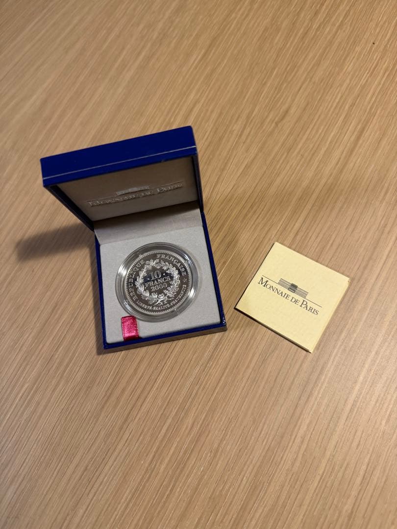 フランス 10フラン銀貨 2000 シャルルマーニュ デニエ プルーフ JCC | ジャパンコインキャビネット / 【SOLD】フランス 2000年 10