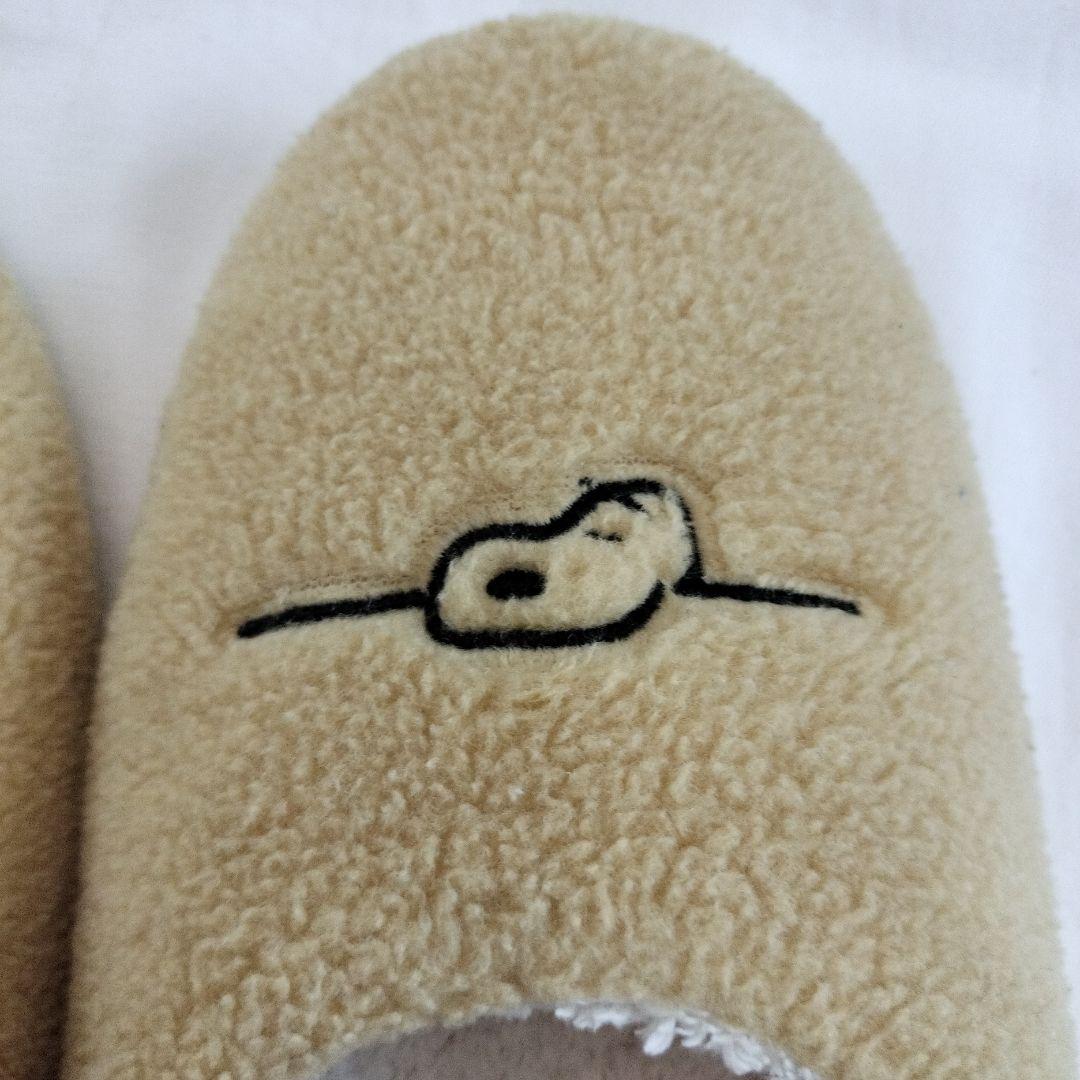 ユニクロ スヌーピー×Yu NAGABA ルームシューズ スリッパ フリース M