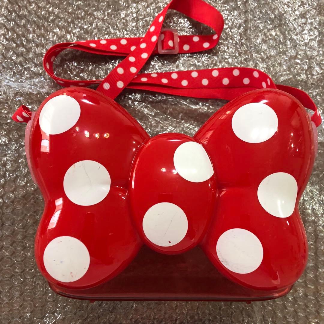 ディズニーランド ミニーちゃん リボンポップコーンバスケット