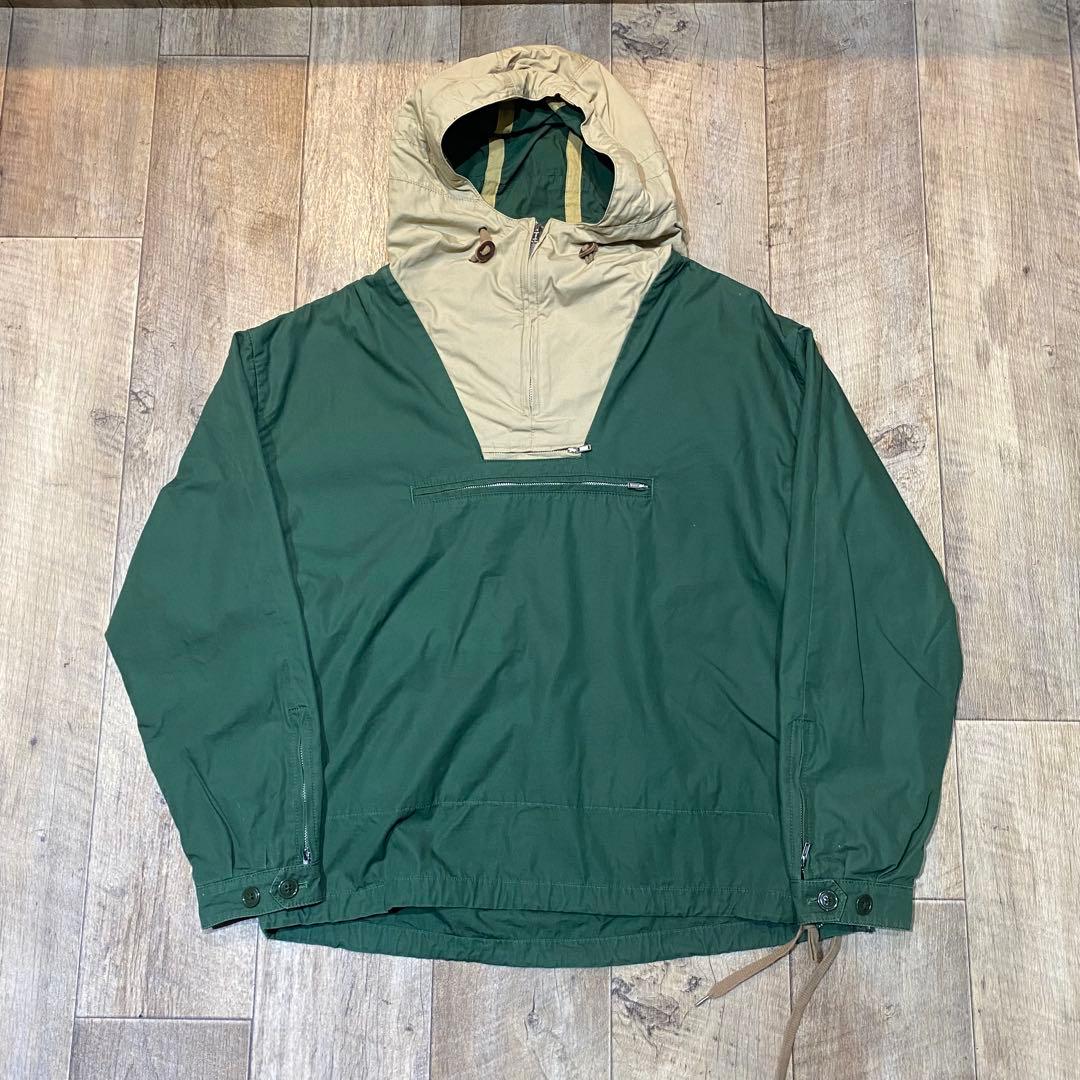 名作J.CREW 巨人タグ コットンアノラックパーカー