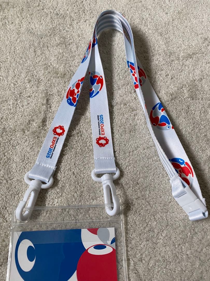 非売品】大阪・関西万博 関係者スタッフネックストラップ - メルカリ