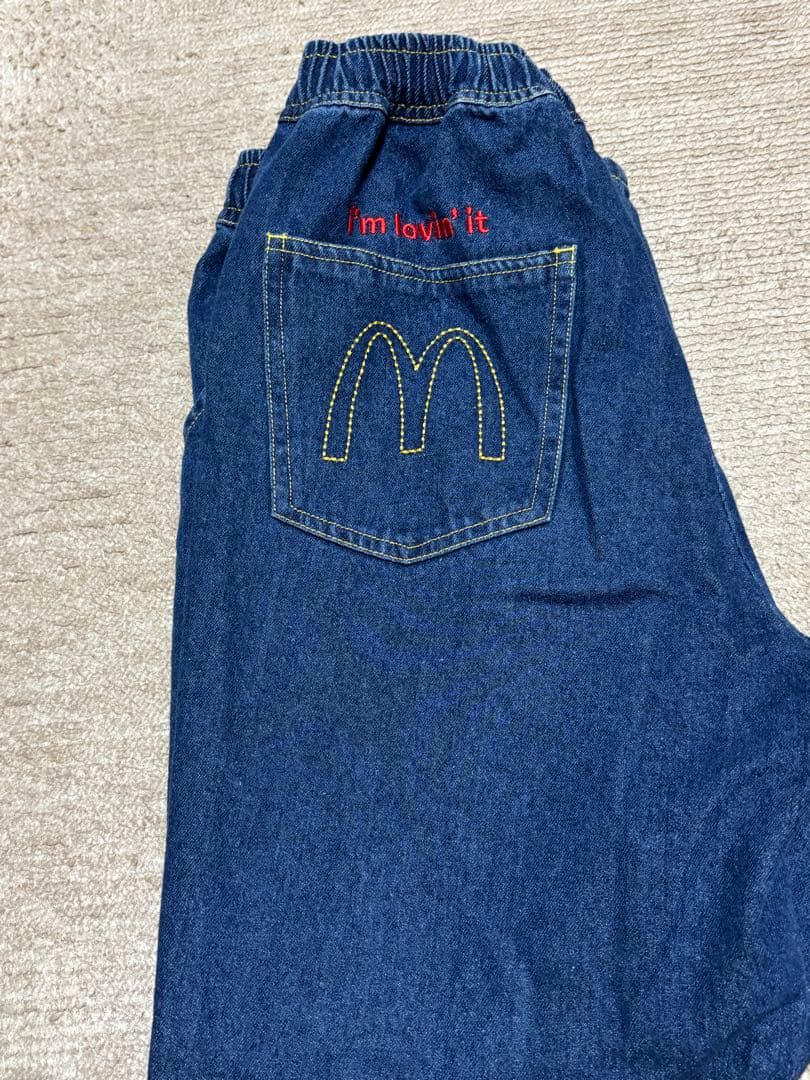 グラニフ マクドナルド コラボ badabababa｜デニムパンツ - メルカリ