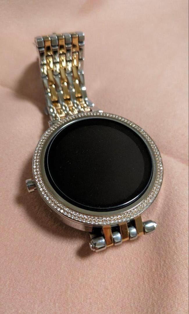 Michael Kors デジタル腕時計 シルバー/ゴールド MICHAEL KORS（マイケルコース） 腕時計 腕時計 メンズ アナログ