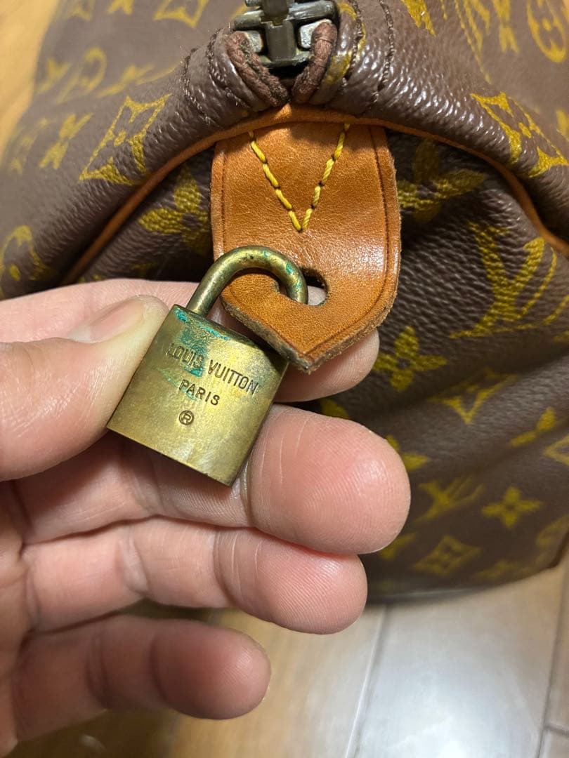 鑑定済/希少】ルイヴィトン スピーディ40 ヴィンテージ エクレール社製