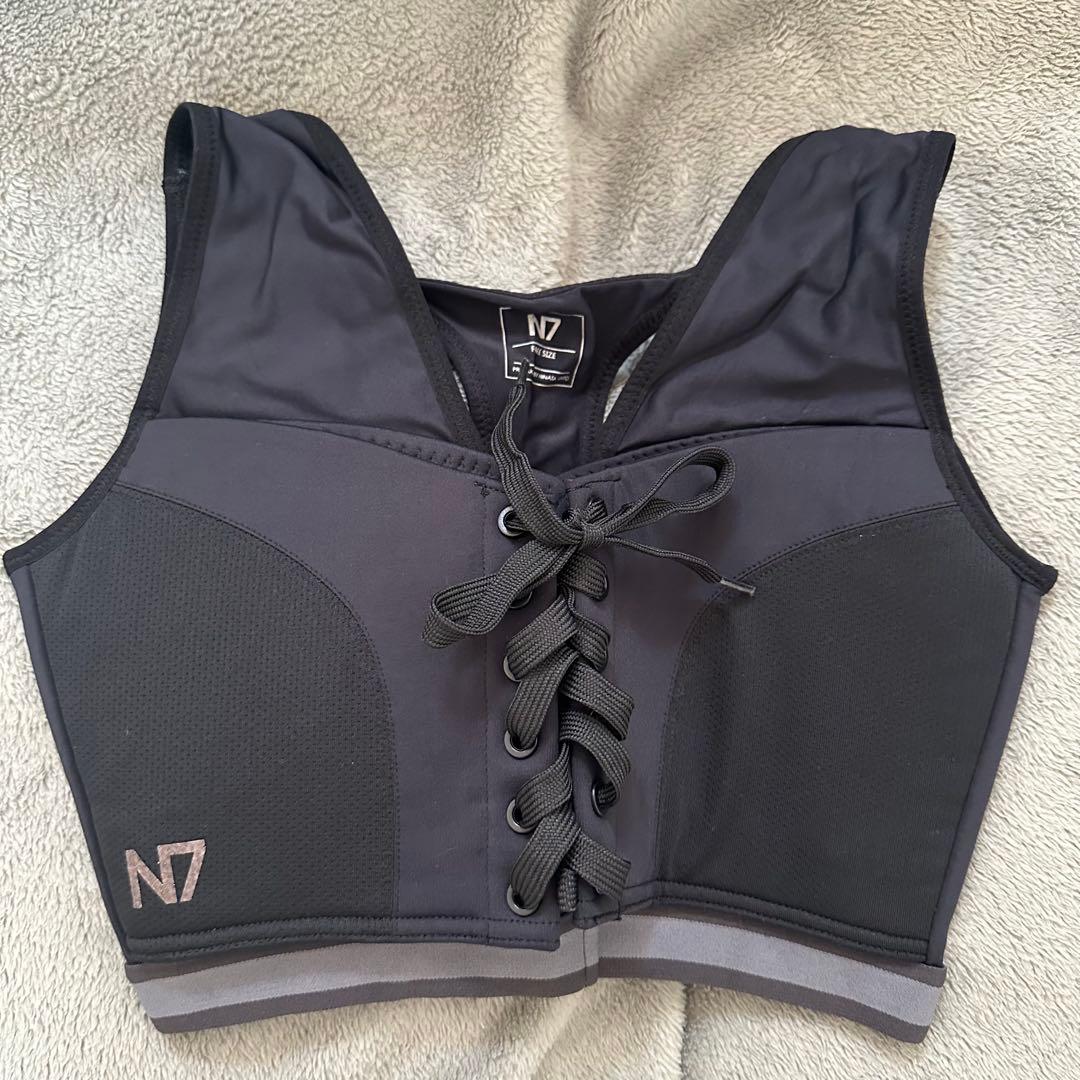 N7 スポーツブラ ブラック