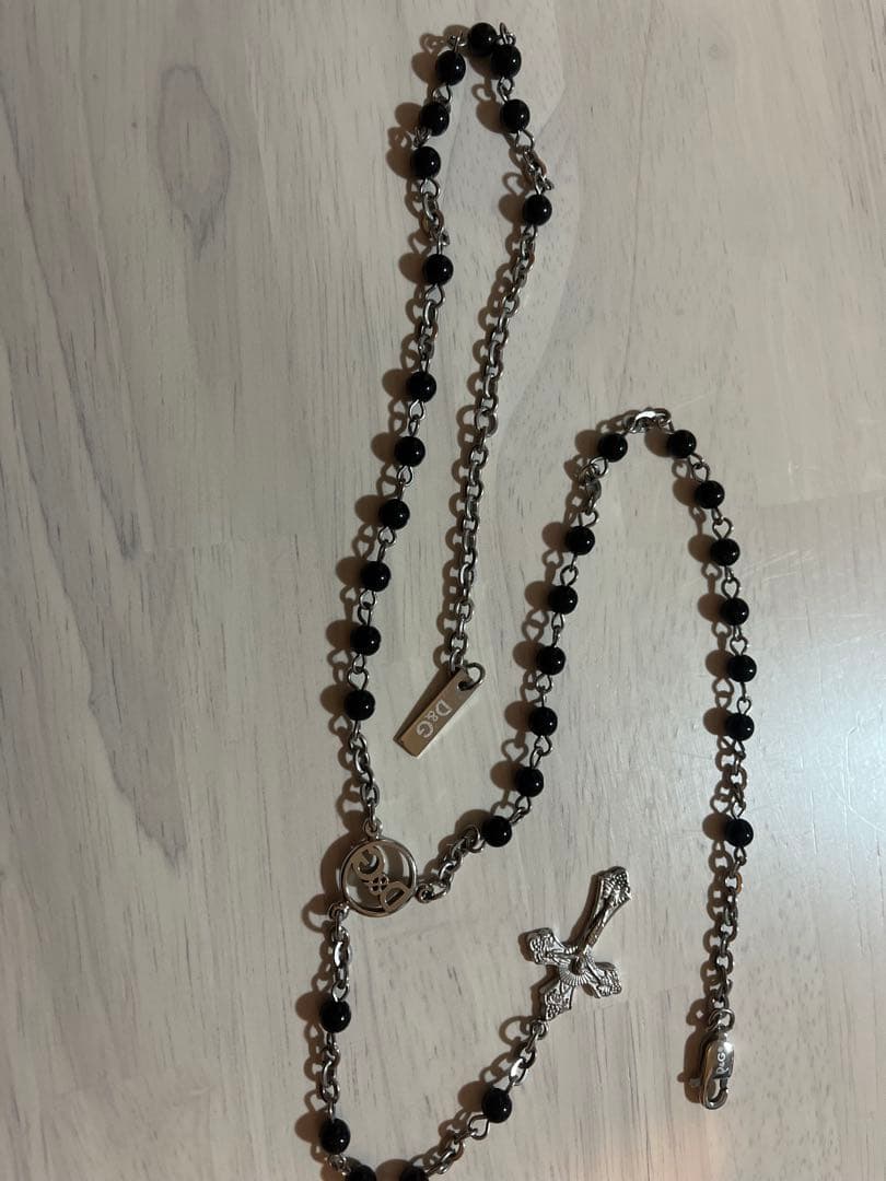 ロザリオスタイル ネックレス 十字架付き 楽天市場】ロザリオ ネックレス シルバー925 クロス 十字架 マリア