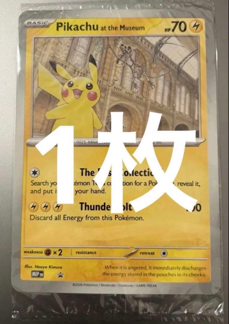 イギリスロンドン自然史博物館ピカチュウPikachu at the Museum - メルカリ