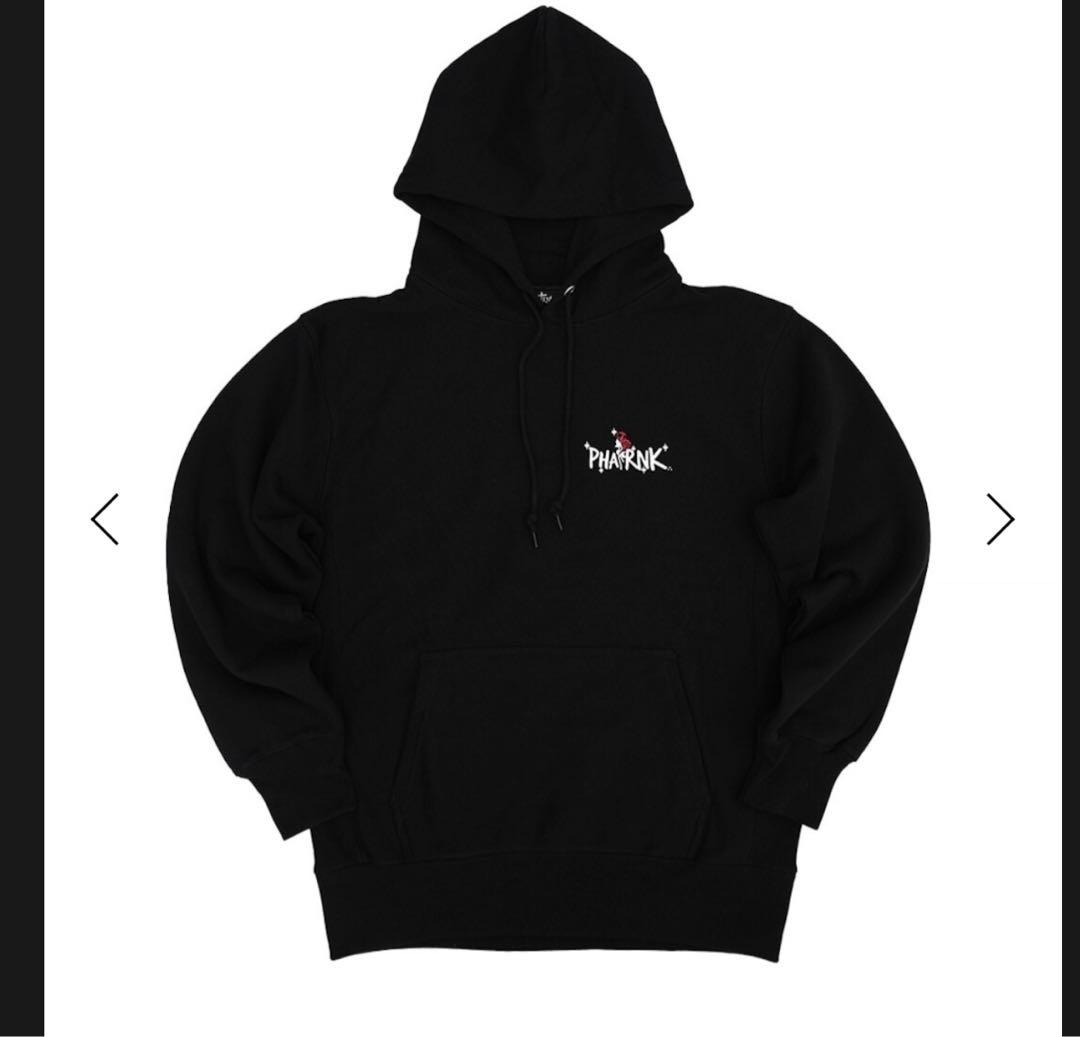 即完売 ファットランク PHATRNK バラロゴ パーカー XL 黒 - メルカリ