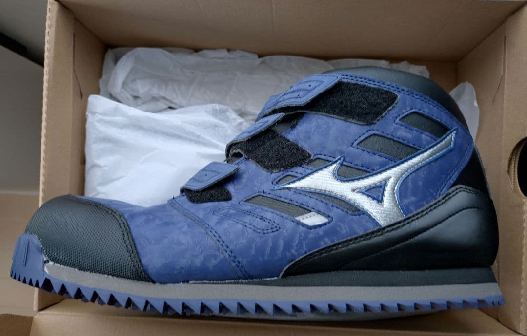 Mizuno 安全靴 ネイビー 29.0cm　防水　オールマイティ