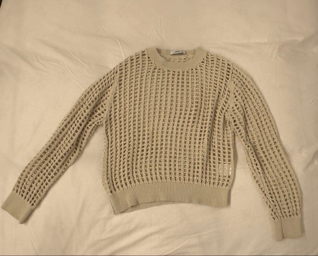 HYKE ハイクCROCHETED SWEATER 25SS - メルカリ