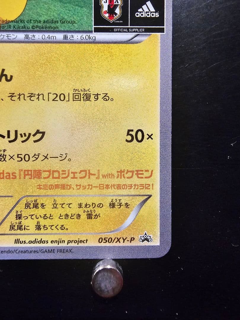 日本代表のピカチュウ：ポケモンNewモン! Book付録 PROMO XYシリ