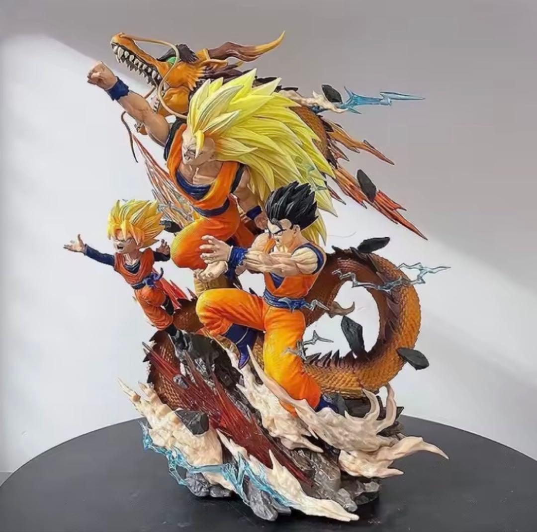 ドラゴンボール　悟空　悟飯　悟天　フィギュア　ガレージキット　27.5cm