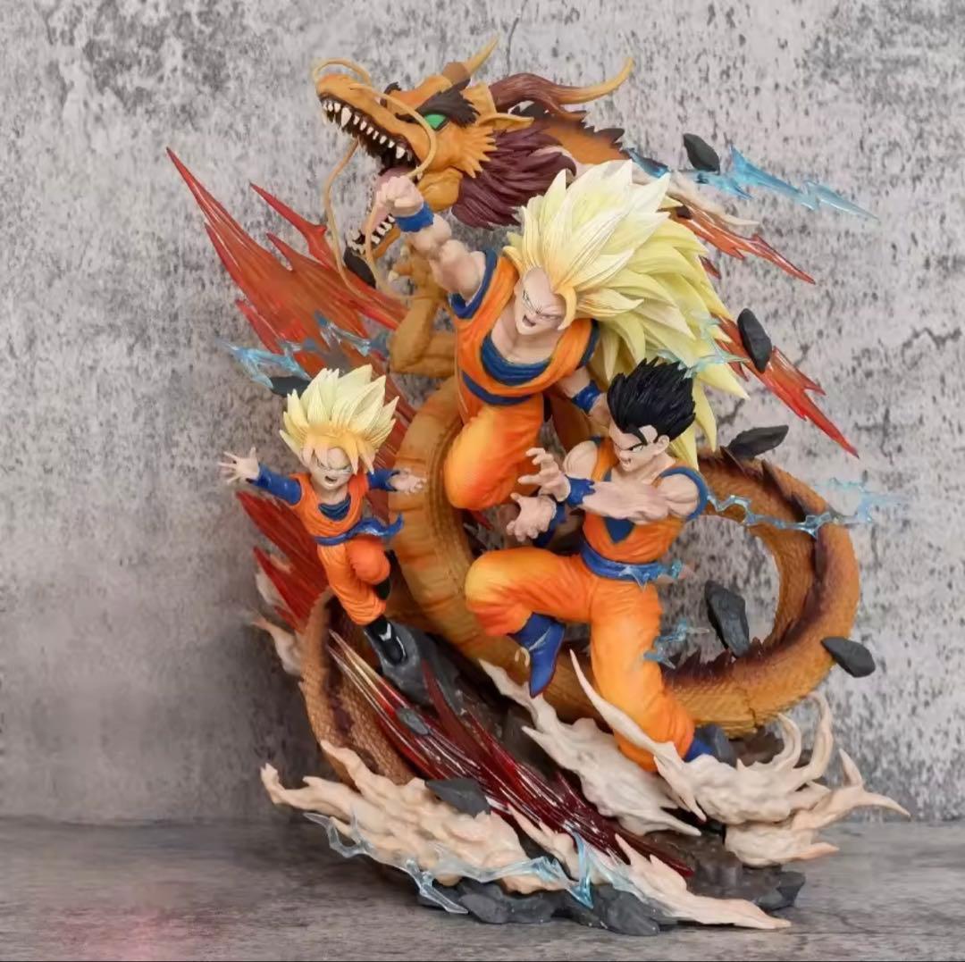 ドラゴンボール　悟空　悟飯　悟天　フィギュア　ガレージキット　27.5cm