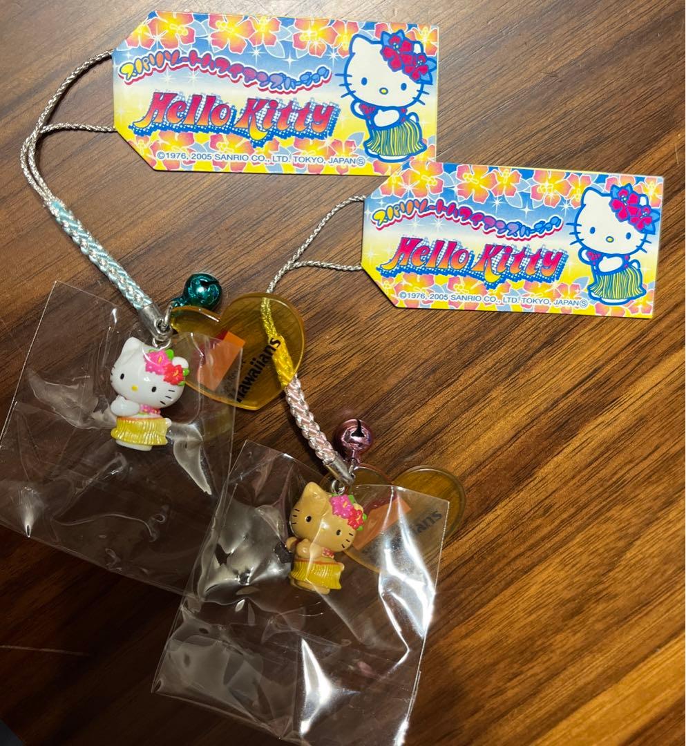 超レア⭐️キティの根付⭐️スパリゾートハワイアンズ限定⭐️2005