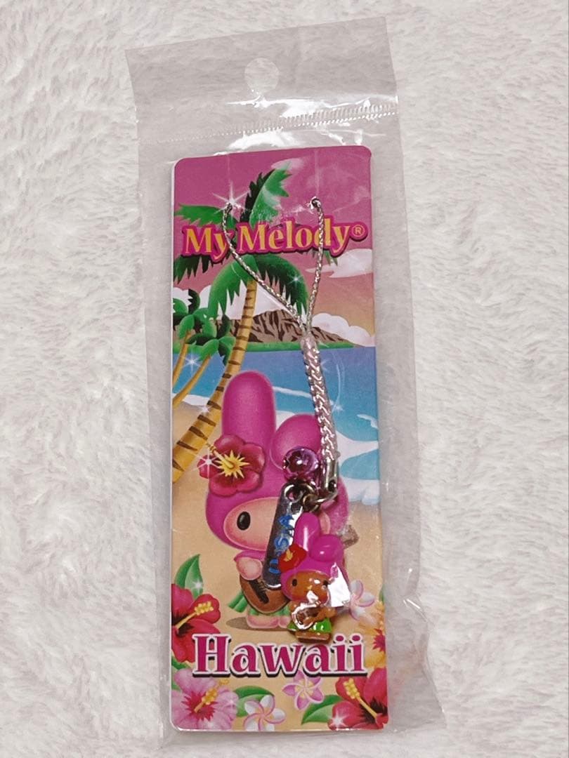 d*7様 マイメロ マイメロディ ハワイ限定 根付 ストラップ