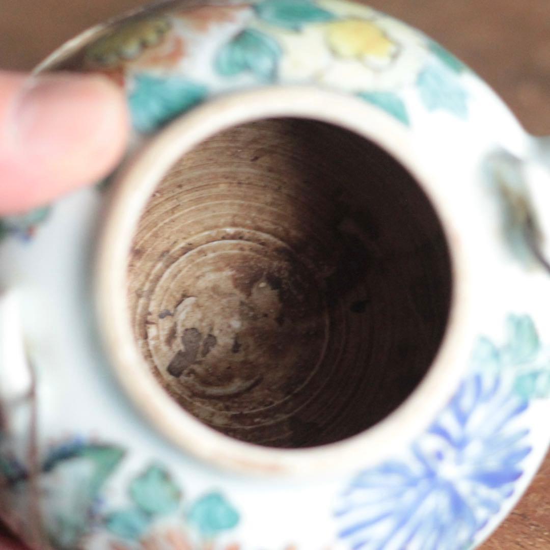 薩摩平佐 色絵 ちょか 急須 古美術 古道具 アンティーク S115717688