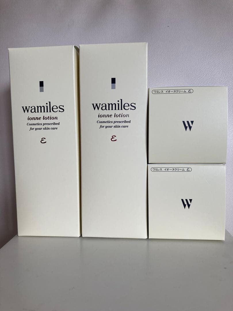 ワミレスイオーヌクリーム×2 イオンヌローション×2