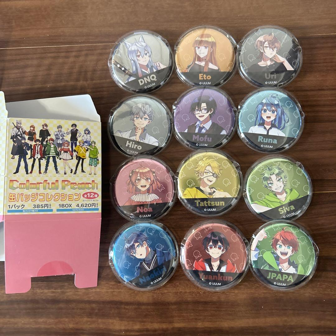 カラフルピーチ 缶バッジ まとめ売り - メルカリ