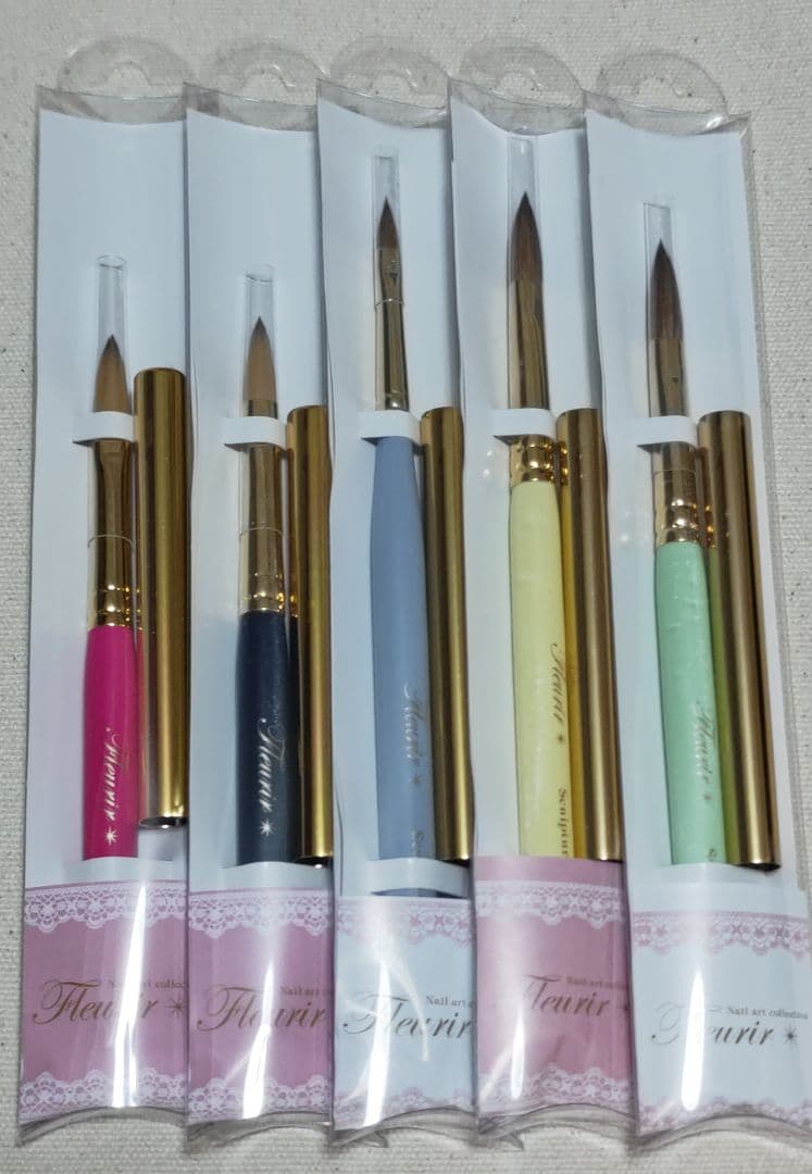 フルーリア スカルプチュアブラシ 5種セット