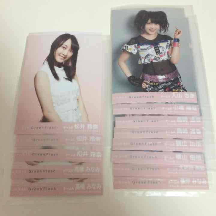 AKB48 green flash 劇場 生写真