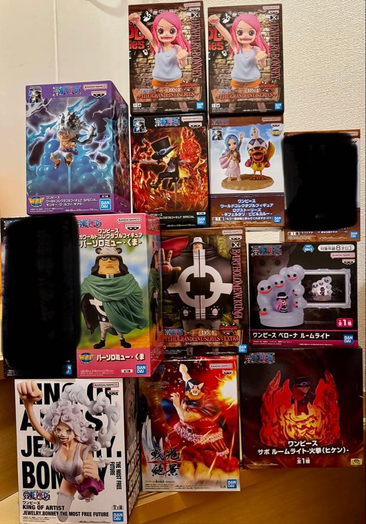 【ワンピース】くま/ボニー/ルフィ/サボ/ペローナ/ビビ&カルーまとめ売り