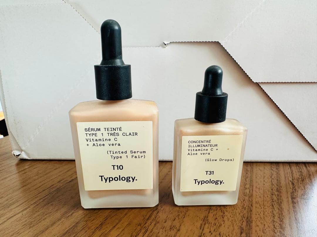 Typology T10 ティントセラム & T31 グロウドロップス セット