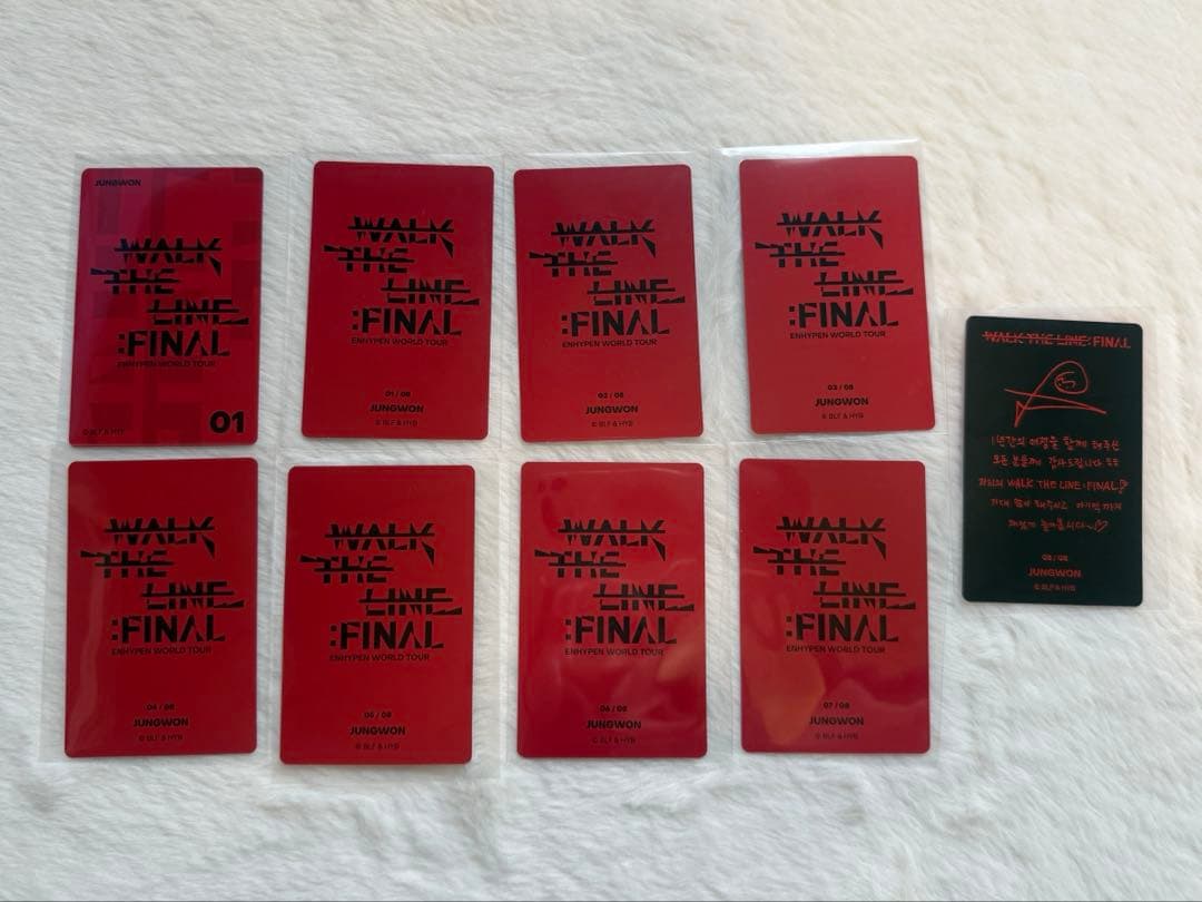 ENHYPEN WALK THE LINE FINAL トレカ ジョンウォン - メルカリ