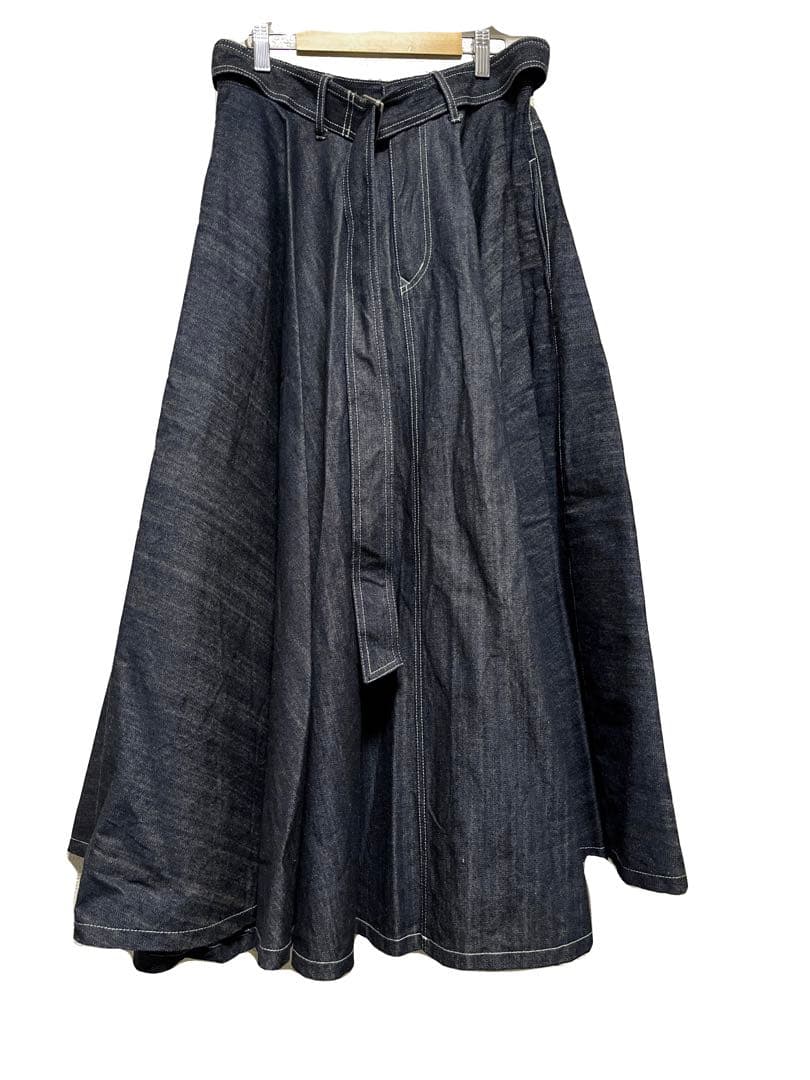 foufou super flare denim skirt サイズ1