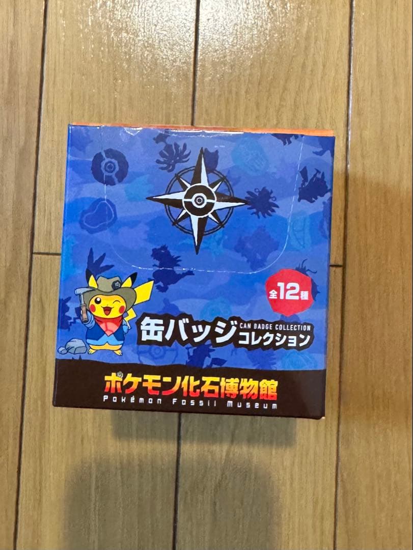 ポケモン 缶バッジ ポケモン化石博物館限定 未開封 一箱 - メルカリ