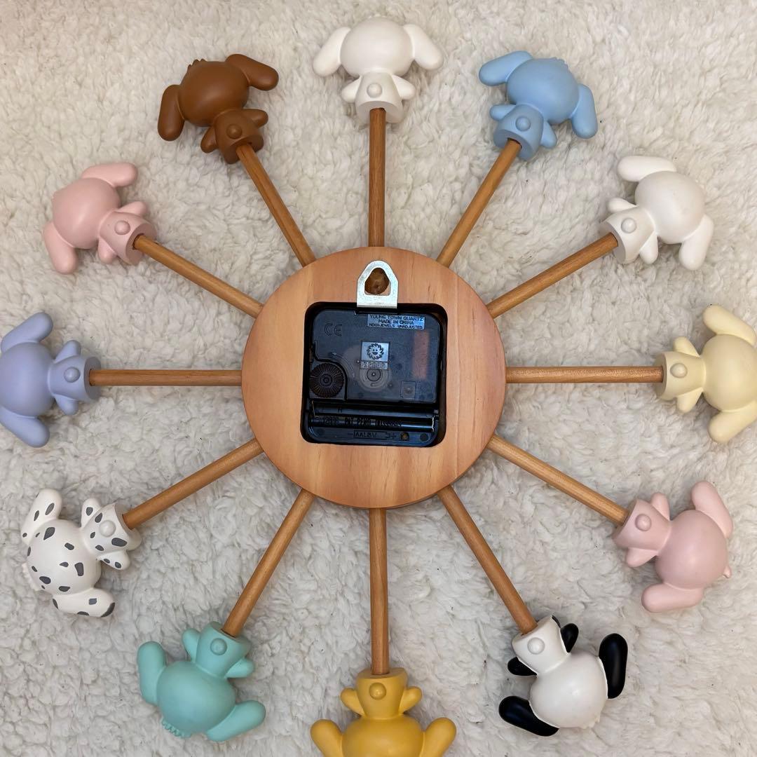 シュガーバニーズ 壁掛け時計 勢揃い 激レア サンリオ