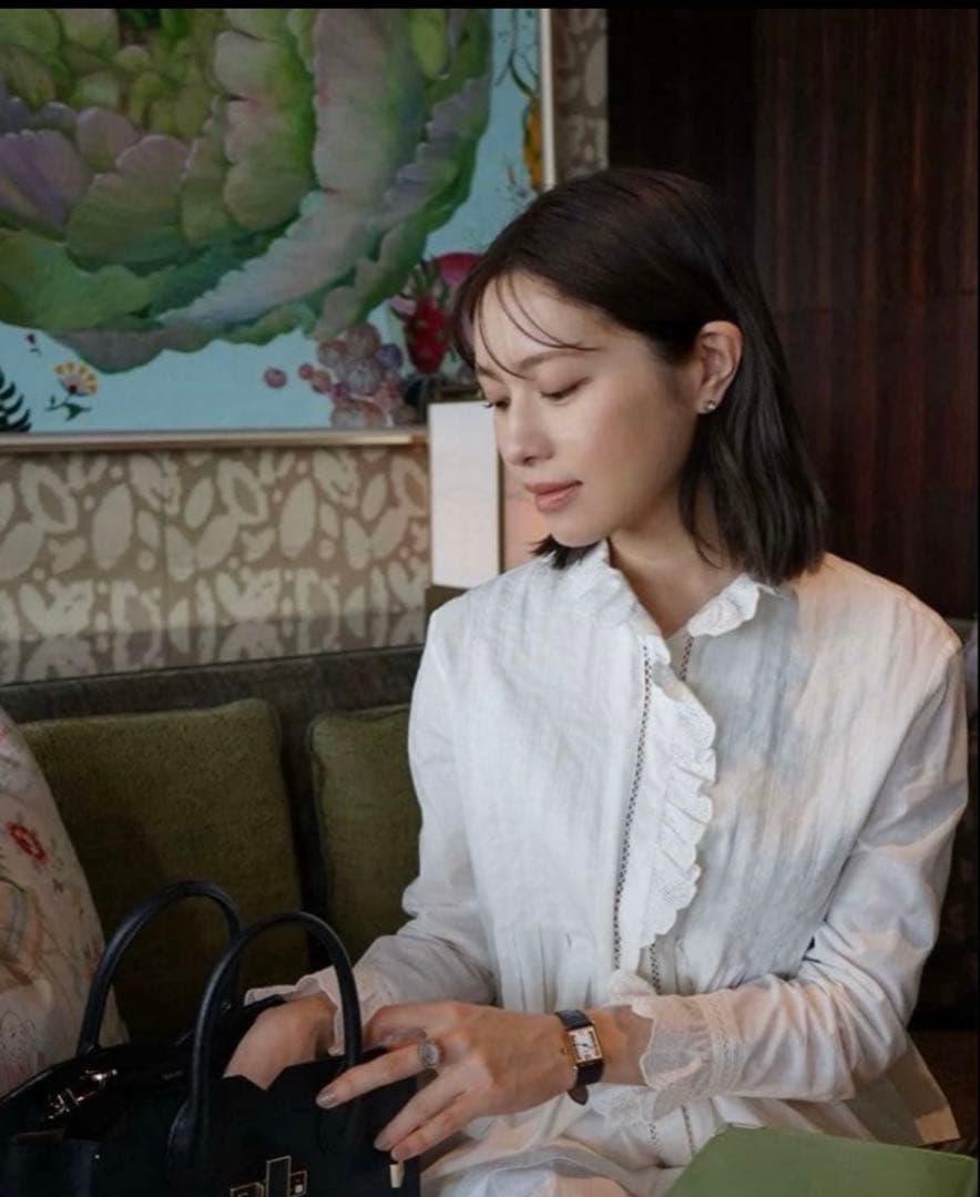 【タグ付き新品】laubeblanc Geometric Lace Blouse