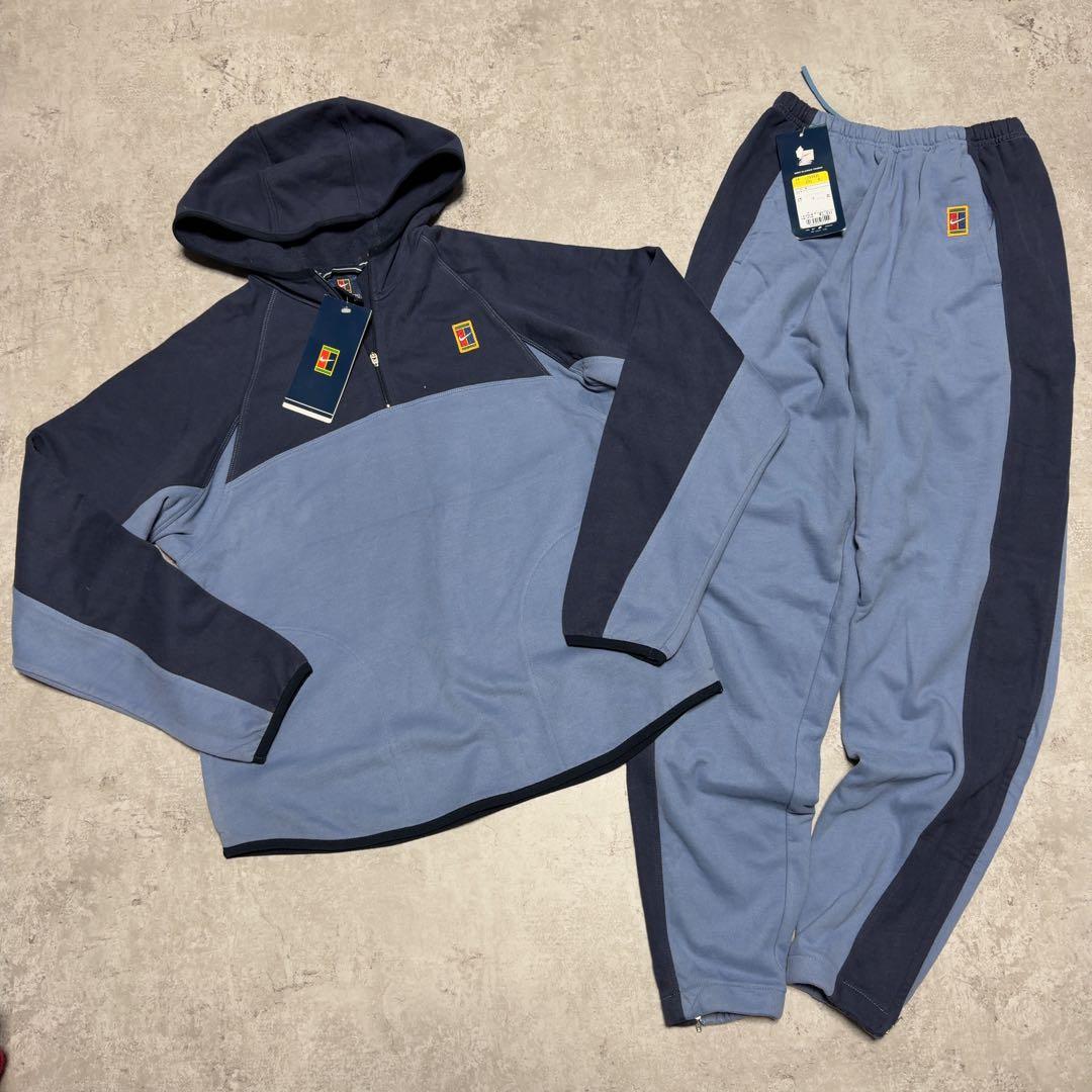 未使用　NIKEナイキ　テニスウェア　上下セット　セットアップ　スウェット　希少