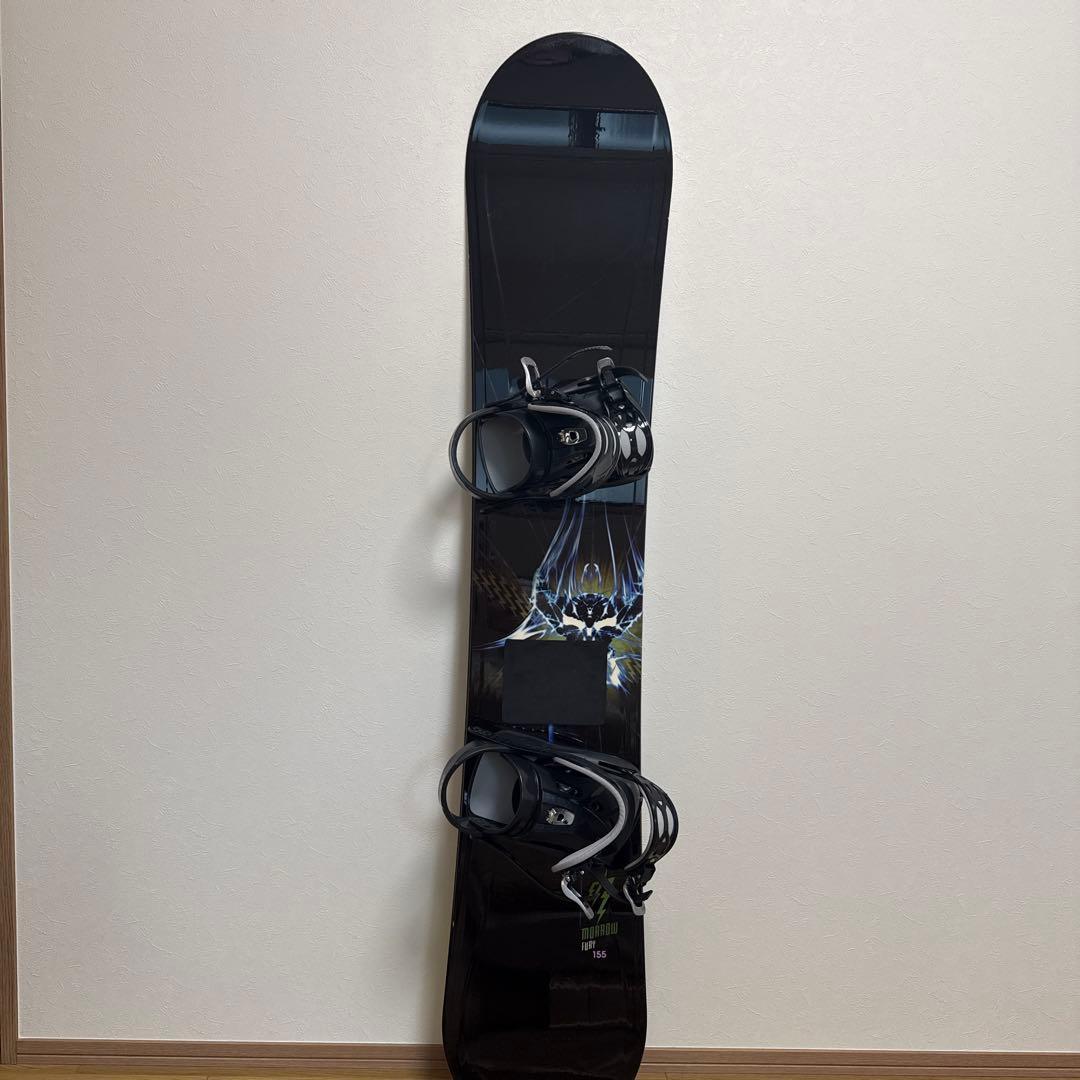 藤*地様 Morrow スノーボード ビンディング付き　155