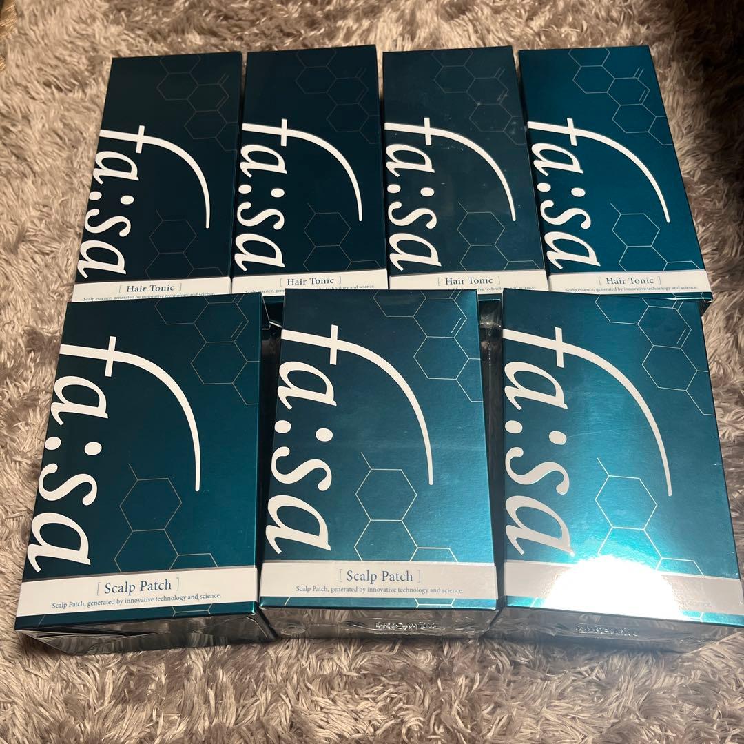 fasa ファーサスキャルプパッチ、ファーサ薬用トニックTA