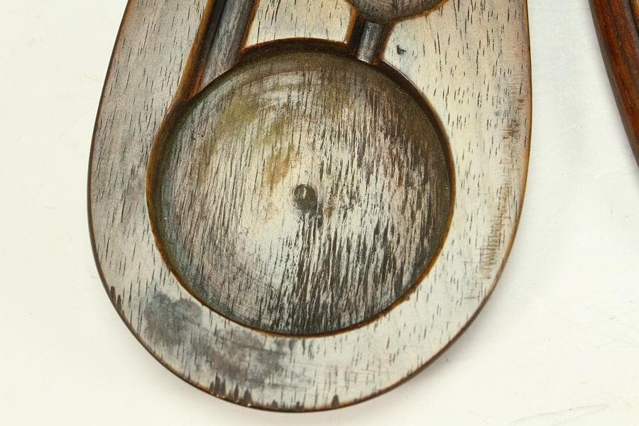 中国美術 花梨 刻 雲蝙蝠紋 秤 測り具(K-A911) - メルカリ