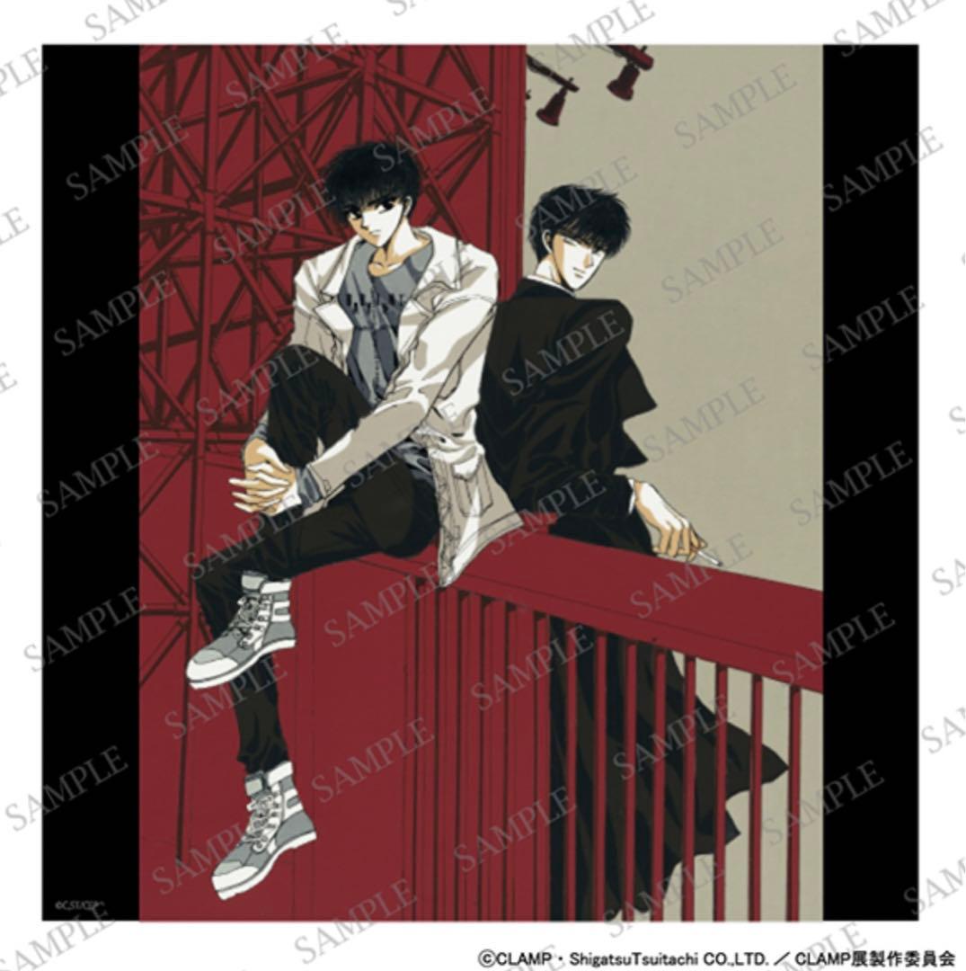 CLAMP展 プリントハンカチ 東京BABYLON X エックス 星史郎 昴流 - メルカリ