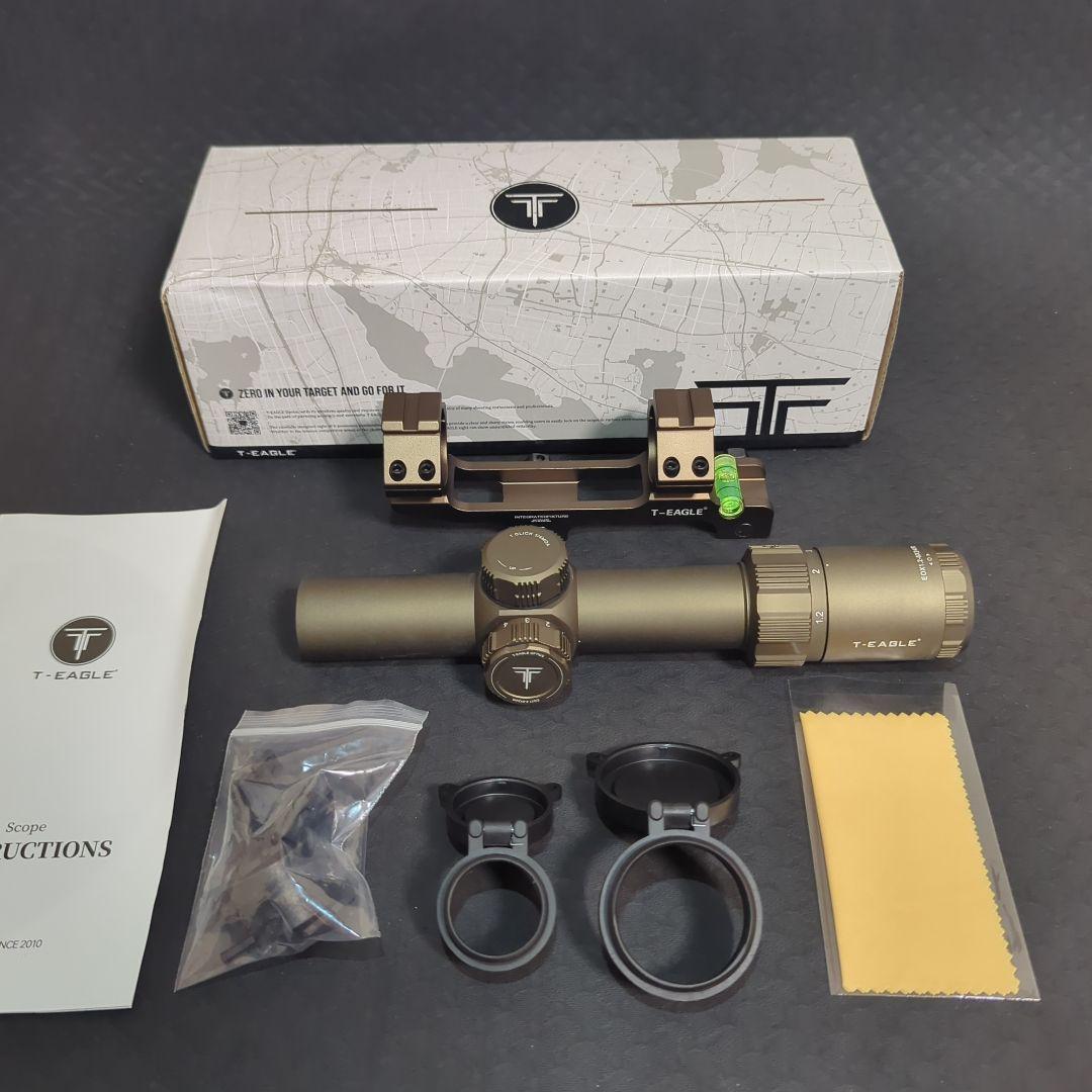 T-EAGLE EOX1.2-6X24IR 光学スコープ、レッド/グリーンイルミ - メルカリ