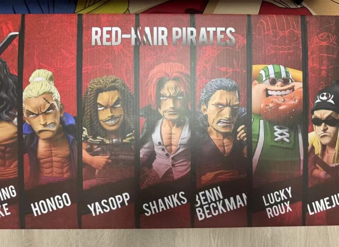 ワンピース YZ 赤髪海賊団 9点 ガレージキット ガレキ スタチュー