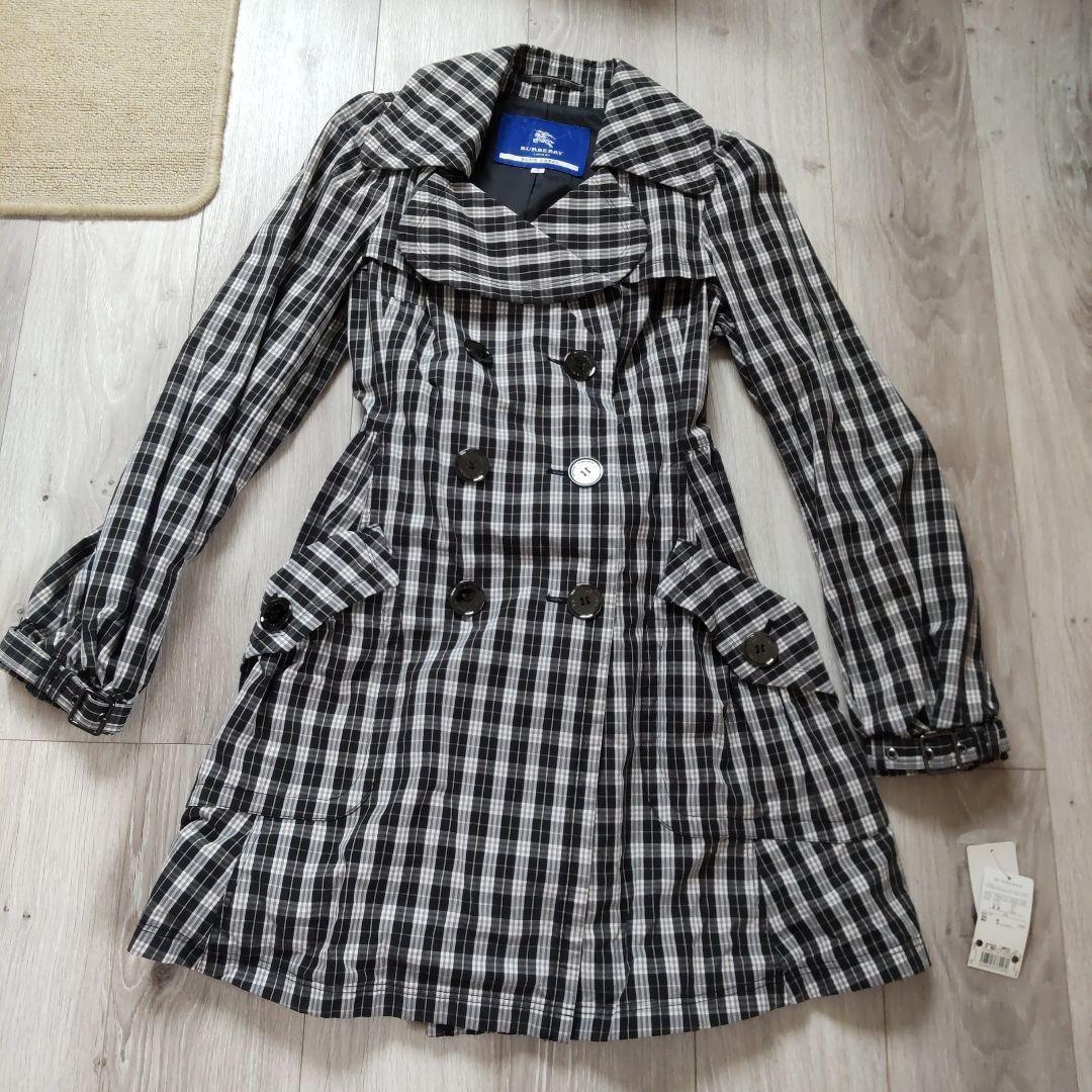 再値下❤ バーバリーブルーレーベル トレンチコート ノバチェック 38