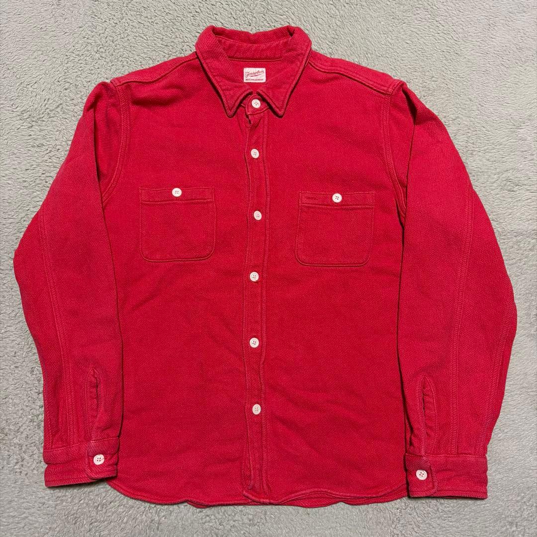 TENDERLOIN T-HEAVY FLANNEL SHT 長袖シャツ 赤