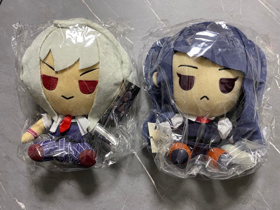 VA-11 Hall-A　ジル＆ディナぬいぐるみ＋メタルピンバッジセット